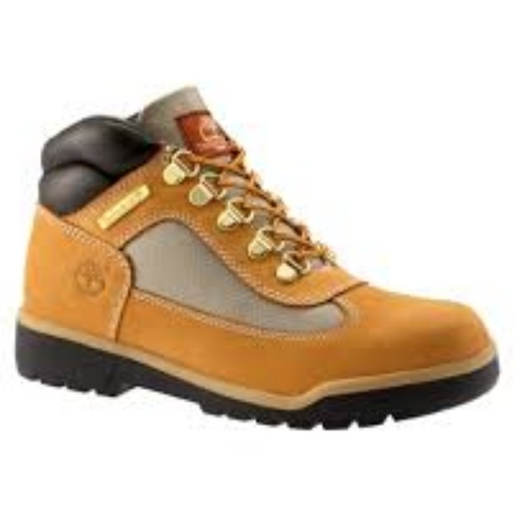 infant timberland field boots